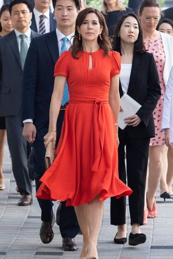 La princesse Mary de Danemark en Corée du Sud, le 22 mai 2019