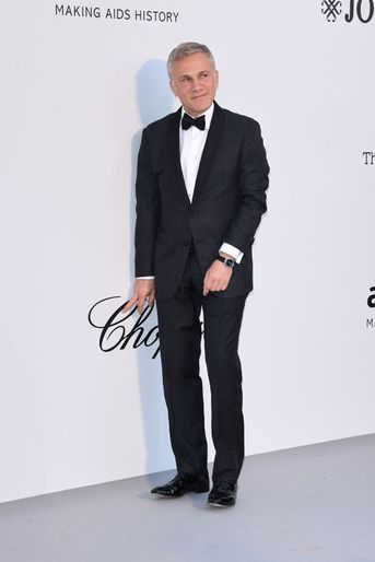 Christoph Waltz au gala de l'amfAR à Antibes en marge du Festival de Cannes le 23 mai 2019