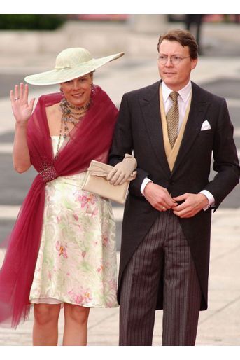 La princesse Laurentien et le prince Constantijn des Pays-Bas à Madrid, le 22 mai 2004