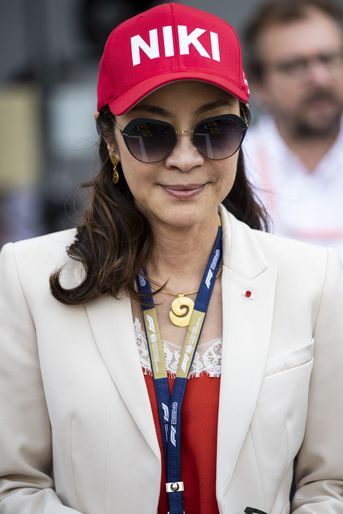 Michelle Yeoh au Grand Prix de Formule 1 de Monaco le 26 mai 2019