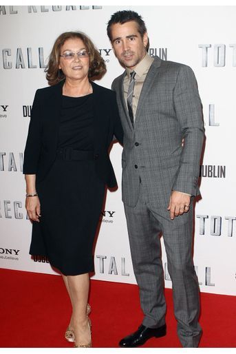 Colin Farrell et sa mère Rita 