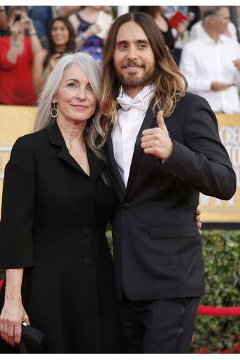 Jared Leto et sa mère Constance 