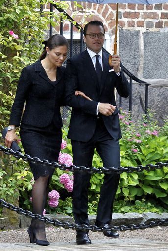 La princesse Victoria de Suède et le prince Daniel à Trolle-Ljungby, le 12 juillet 2017