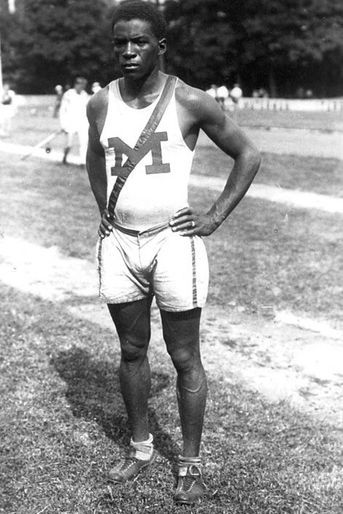 Le coureur Amer Hubbard, 1924. 