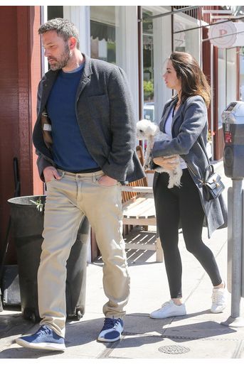 Ben Affleck et Ana de Armas à Los Angeles le 18 mars 2020