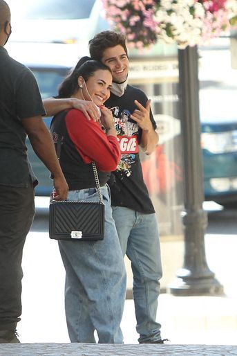 Demi Lovato et Max Ehrich à Los Angeles le 27 juillet 2020
