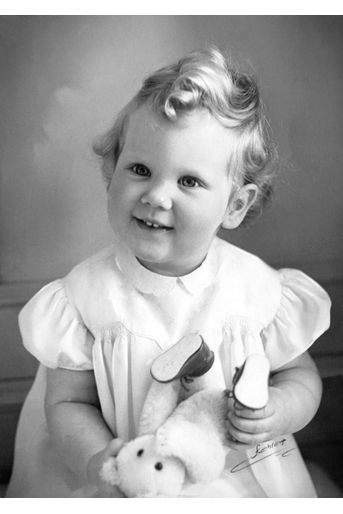 La princesse Margrethe de Danemark, vers 1941-42 