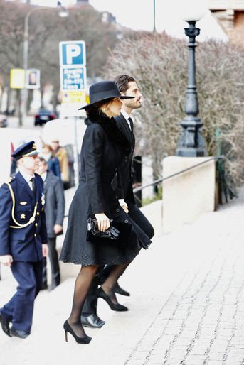 La princesse Sofia et le prince Carl Philip de Suède, le 4 février 2020 à Stockholm