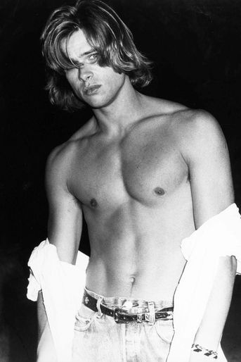 Brad Pitt, à Los Angeles, en 1988 