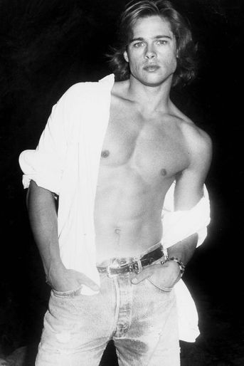 Brad Pitt, à Los Angeles, en 1988 