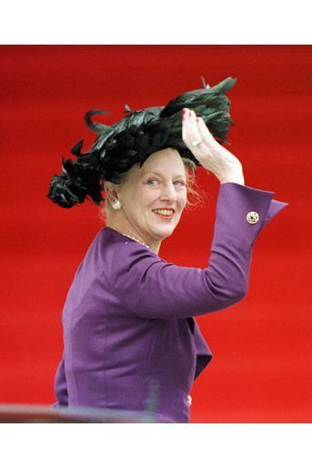 La reine Margrethe II de Danemark, à Bruxelles le 4 décembre 1999