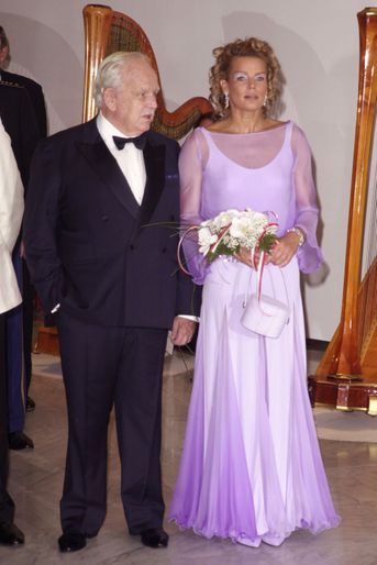 La princesse Stéphanie de Monaco au bal de la Croix-Rouge en août 2001