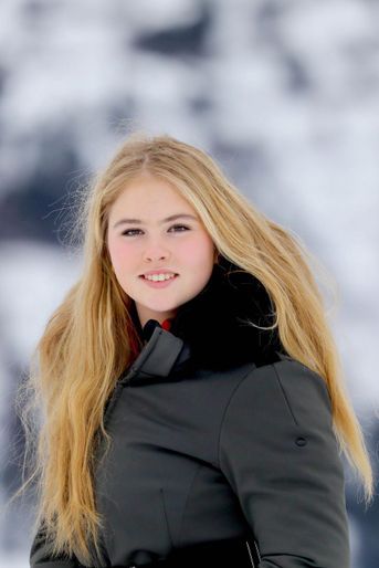 La princesse Catharina-Amalia des Pays-Bas à Lech, le 25 février 2020