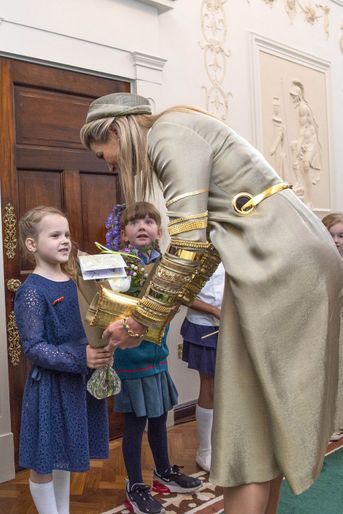 La reine Maxima des Pays-Bas à Dublin, le 12 juin 2019