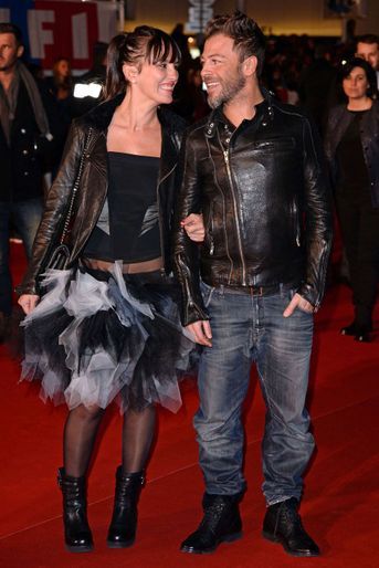 Christophe Maé et sa femme aux NRJ Music Awards au Midem de Cannes, en 2013.