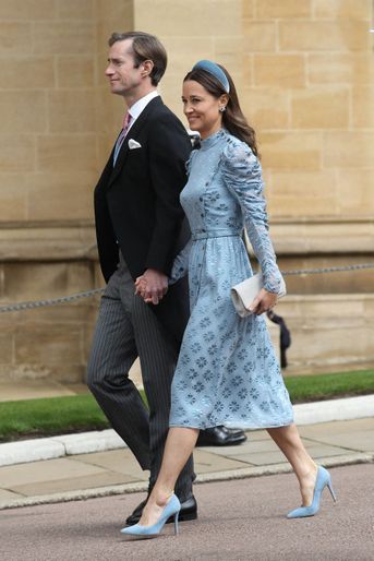 James Matthews et Pippa Middleton à Windsor le 18 mai 2019