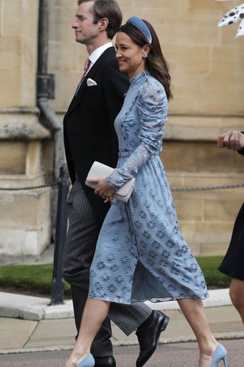 James Matthews et Pippa Middleton à Windsor le 18 mai 2019