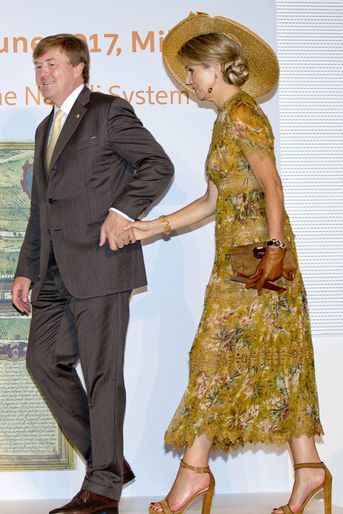 La reine Maxima des Pays-Bas à Milan, le 23 juin 2017