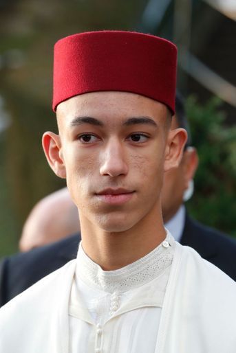 Le prince Moulay El Hassan du Maroc le 2 février 2019, à Dreux