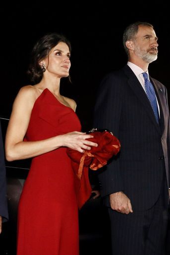La reine Letizia d'Espagne à Buenos Aires, le 27 mars 2019