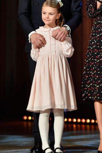 La princesse Estelle de Suède à Stockholm, le 18 décembre 2018