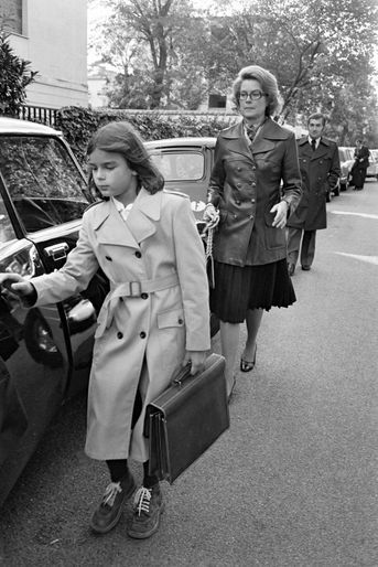 La princesse Stéphanie de Monaco en 1975