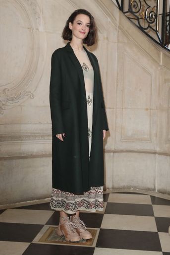 Charlotte Le Bon lors du défilé Christian Dior à Paris, le 26 février 2019