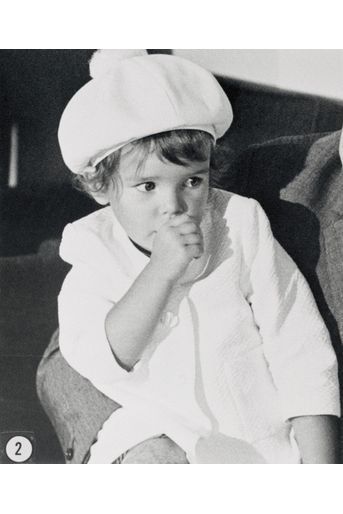 La princesse Stéphanie de Monaco, le 14 août 1967