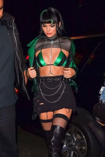 Kendall Jenner en supernana pour Halloween 2017