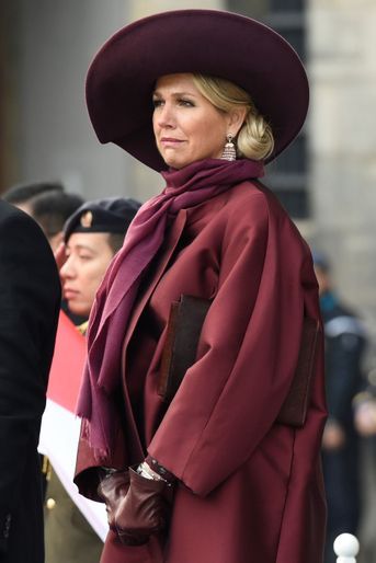 La reine Maxima des Pays-Bas à Amsterdam, le 21 novembre 2018