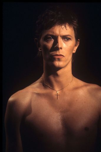 David Bowie en 1977.