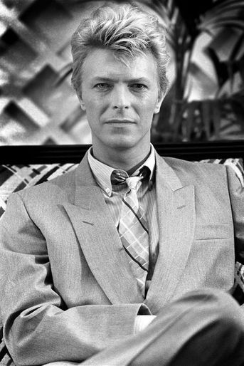 David Bowie en plein succès avec &quot;Let&#039;s Dance&quot;.