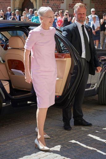 La reine Margrethe II de Danemark au château de Frederiksborg, le 24 mai 2018