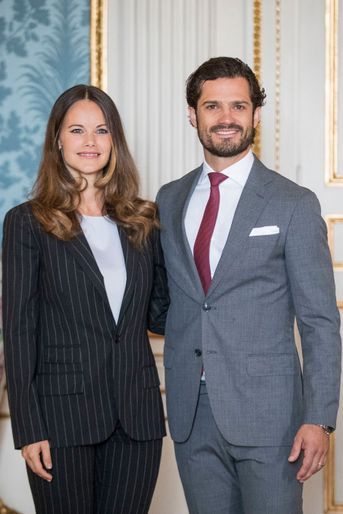 La princesse Sofia et le prince Carl Philip de Suède à Stockholm, le 7 septembre 2016