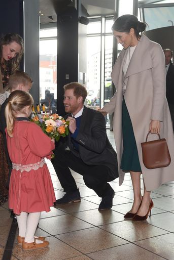 Le prince Harry et Meghan Markle à Belfast, le 23 mars 2018