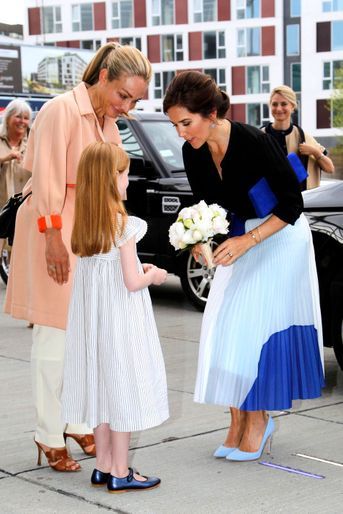 La princesse Mary de Danemark à Copenhague, le 15 mai 2018