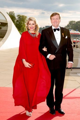 La reine Maxima et le roi Willem-Alexander des Pays-Bas à Luxembourg, le 24 mai 2018
