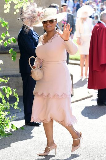 Oprah Winfrey au mariage de Meghan et Harry, le 19 mai 2018.