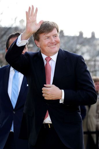 Le roi Willem-Alexander des Pays-Bas à Amsterdam, le 22 mars 2018