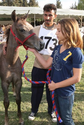La princesse Iman de Jordanie, le 18 octobre 2008