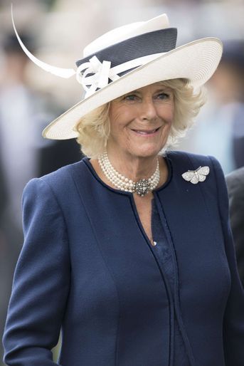 La duchesse de Cornouailles Camilla au Royal Ascot, le 18 juin 2016