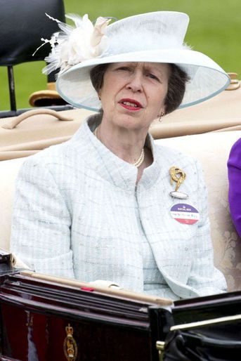 La princesse Anne au Royal Ascot, le 16 juin 2016
