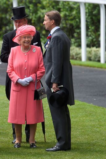 La reine Elizabeth II au Royal Ascot, le 17 juin 2016