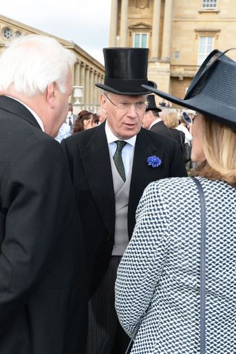Le duc de Gloucester dans les jardins de Buckingham Palace à Londres, le 24 mai 2016