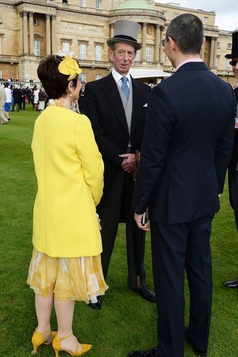 Le duc de Kent dans les jardins de Buckingham Palace à Londres, le 24 mai 2016