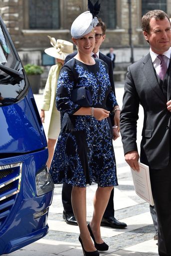 Zara Phillips à Londres, le 10 juin 2016