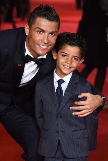 Cristiano Ronaldo et son fils Junior