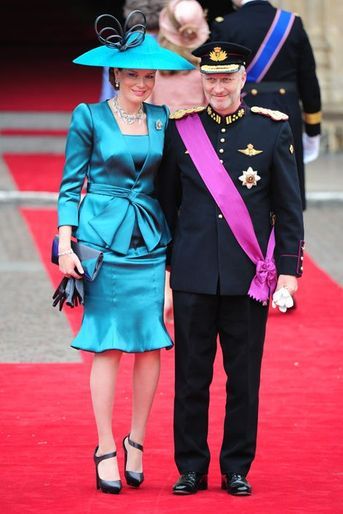 La princesse Mathilde de Belgique, le 29 avril 2011