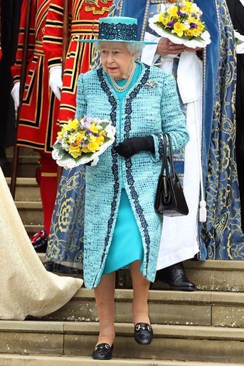 La reine Elizabeth II, le 24 mars 2016