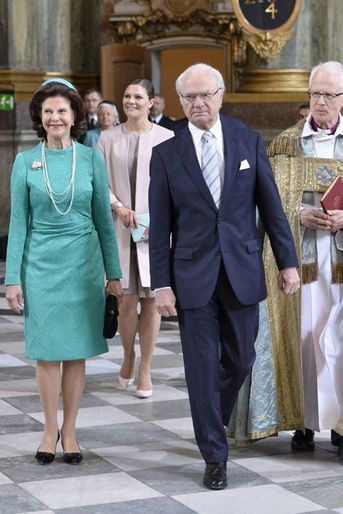La reine Silvia de Suède, le 18 juin 2015